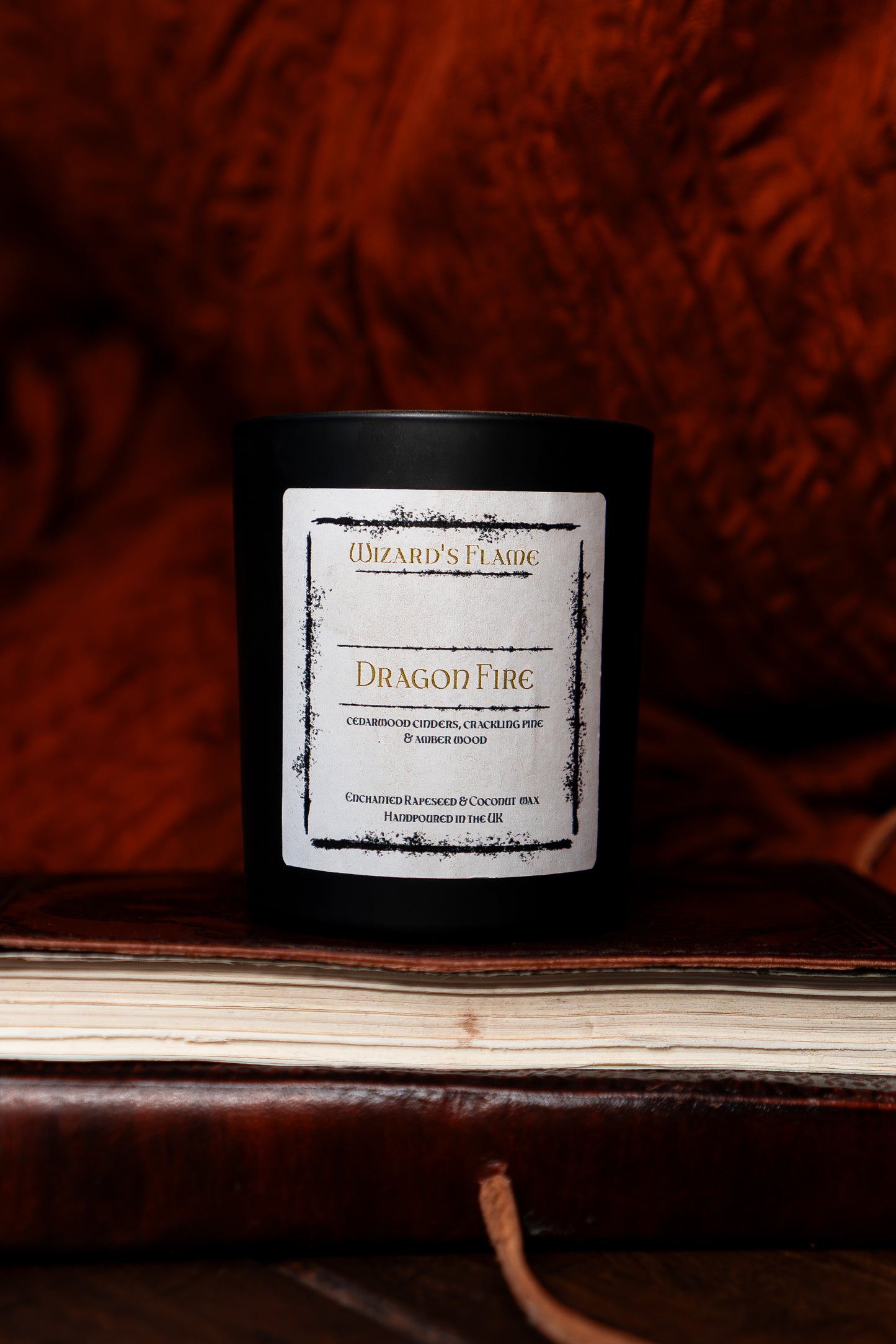 Dragon Fire - Cedarwood, Crackling Pine & Amber Wood.