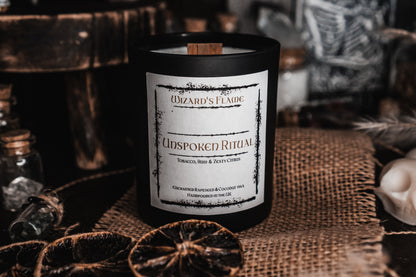 Unspoken Ritual - Tobacco, Rum & Zesty Citrus.