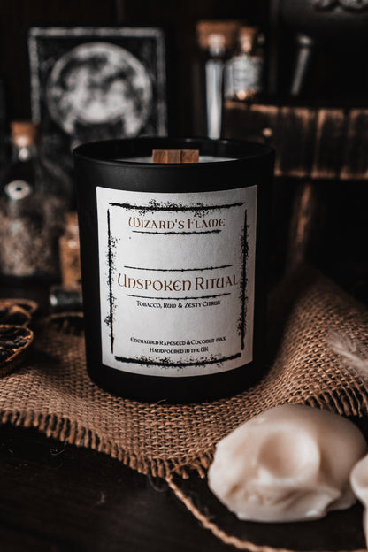 Unspoken Ritual - Tobacco, Rum & Zesty Citrus.